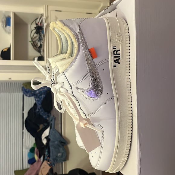 Off white Nike Air force one WHITE - Picture 4 of 5